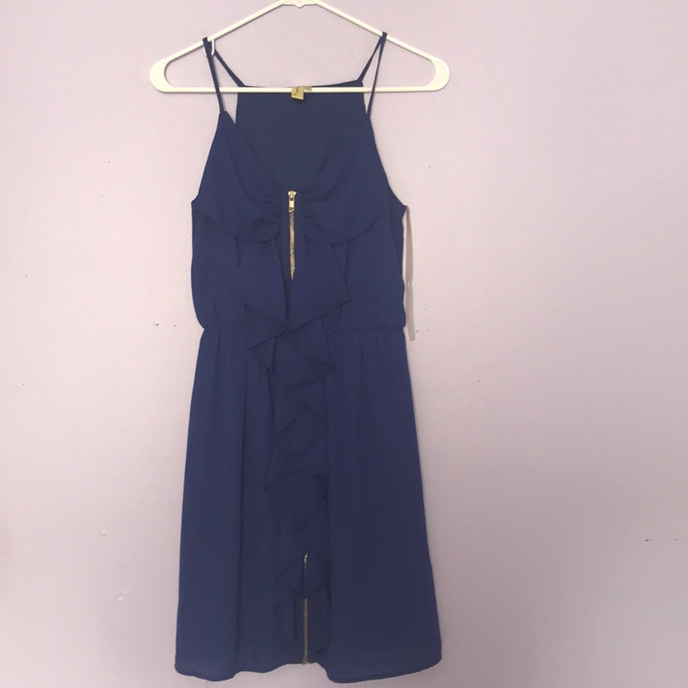Blue Cocktail Dress
